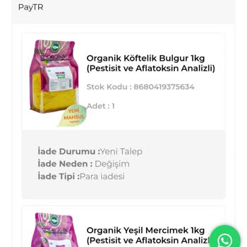 İptal Edilen Ürünler İçin Kargo Çıkışı Sorunu