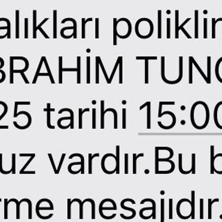 Hastaların Bilgilendirilmemesi Ve Bekletilmesi Büyük Hayal Kırıklığı Yarattı