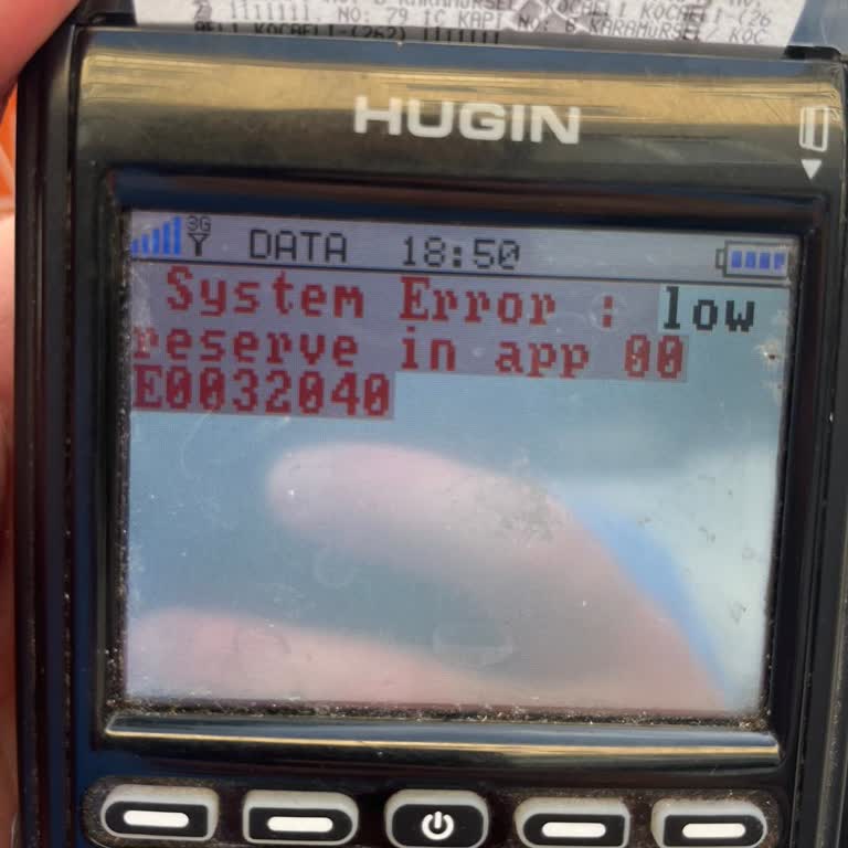 Hugin Tiger T300 Yazarkasa Pos Cihazı Sürekli Arıza Yapıyor, Destek Alamıyoruz