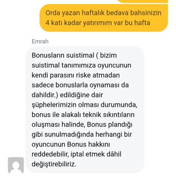 Mobilbahis'te Bonus Kullanmadığım Halde Hesabım Kısıtlandı Ve Mağdur Oldum