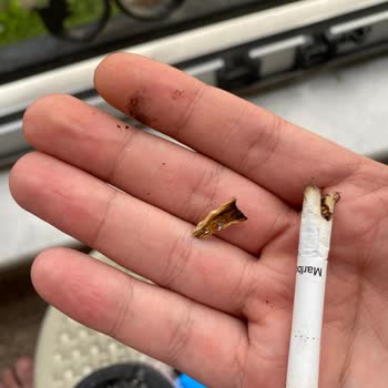 Marlboro Touch Gray Paketlerinden Çıkan Odun Parçaları Şikayeti