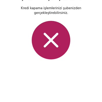 Şube Kapalı, Kredi Kapatma İşlemi Yapılamıyor
