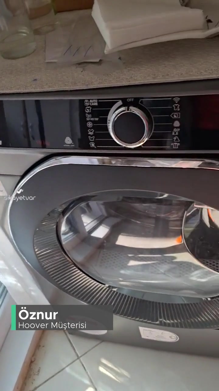 Hoover H-DRY 500 Kurutma Makinesi Su Haznesi Sorunu! videonun kapak resmi