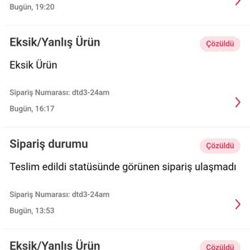 Siparişim Eksik Geldi Paramı Aldılar Çözüm Sunulmadı