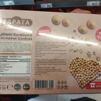 Glutensiz Denilen Kurabiyede Gluten Alerjen Uyarısı Şaşkınlığı