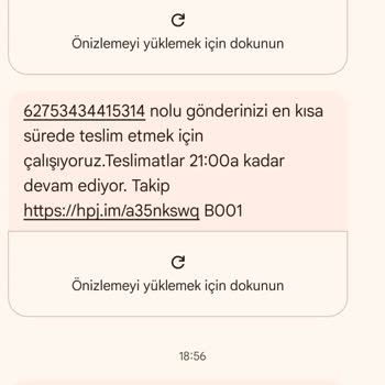 Kargo Teslimatında Bilgilendirme Ve İletişim Sorunu Yaşadım