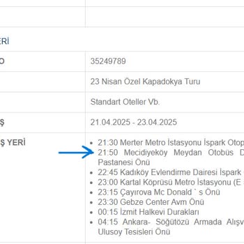 Kapadokya Turunda Konforsuz Yolculuk Ve Yetersiz Rehberlik Deneyimi