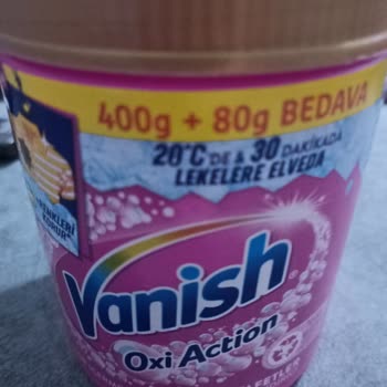 Vanish Oxi Toz Leke Çıkarıcı Kıyafetlerde Renk Karışıklığı Ve Beyaz Lekeler Oluşturdu