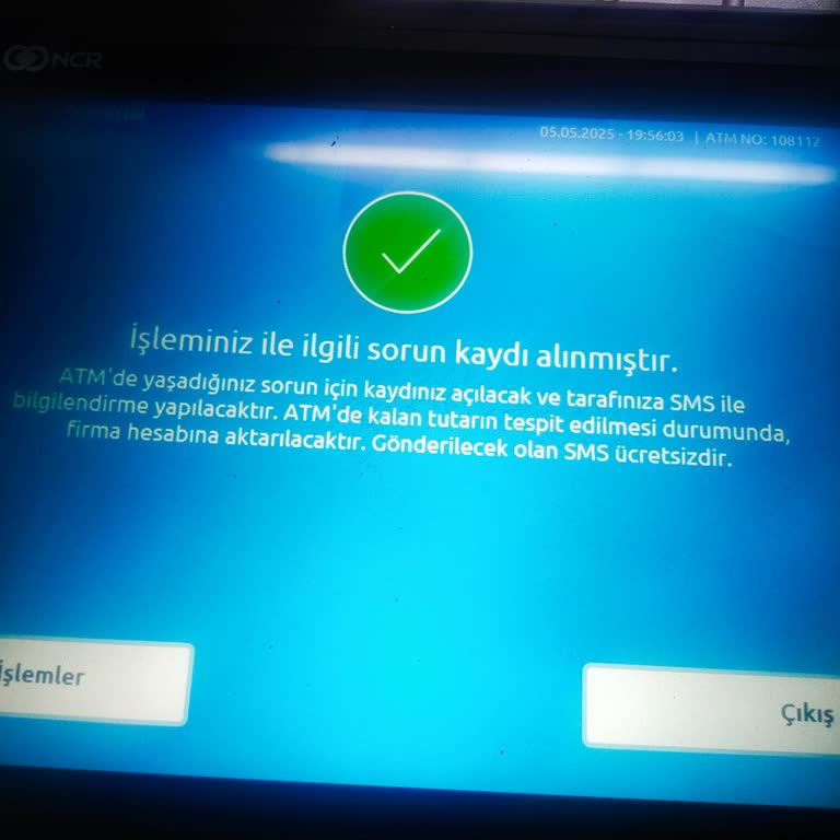 Yapı Kredi Bankası İskenderun ATM Sürekli Para Sıkıştırıyor!