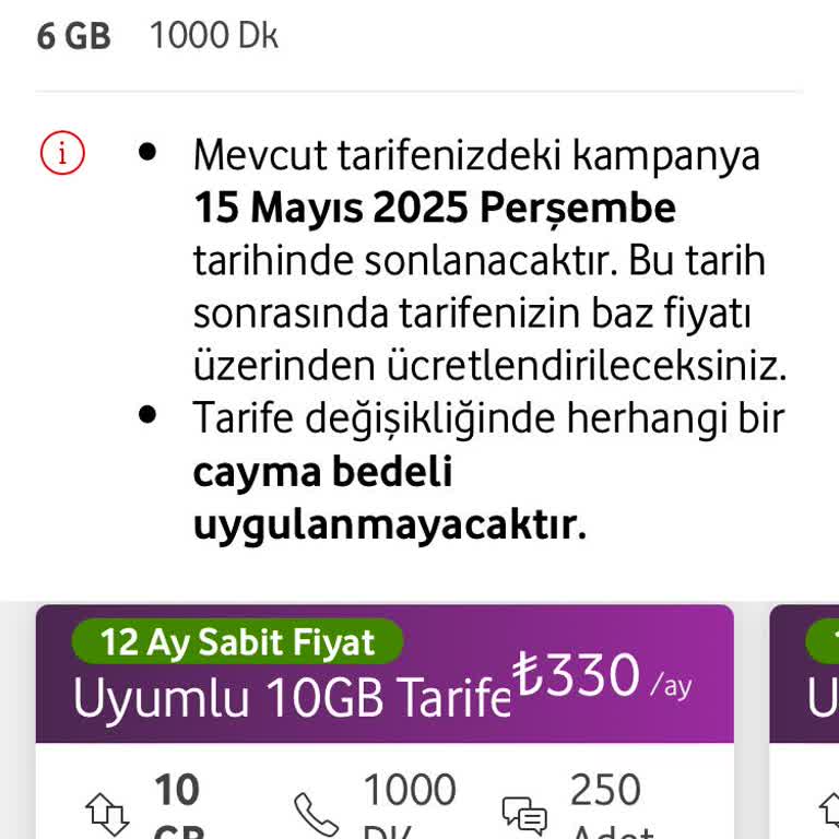 Taahhüt Bitiminde İki Katına Çıkan Ücret Ve Müşteri Temsilcisi Yaklaşımı