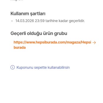 Bayram Hediye Kartım Hepsiburada Yüzünden Kullanılamadı