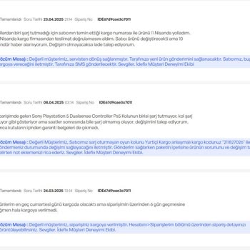 Arızalı PlayStation 5 Kolu İçin Değişim Ve İade Sürecinde Yaşanan Gecikmeler