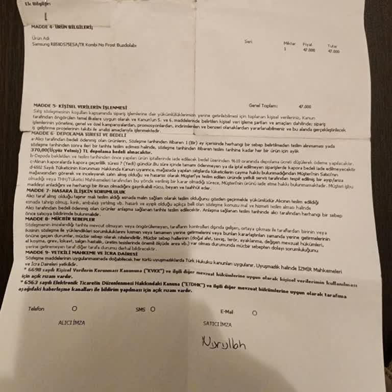 Buzdolabı İadesi Sonrası Para İadesi Gecikiyor