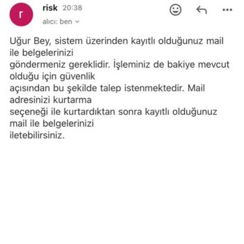 Hesabım Güvenlik Nedeniyle Kalıcı Olarak Kapatıldı, Bakiyem İade Edilmedi