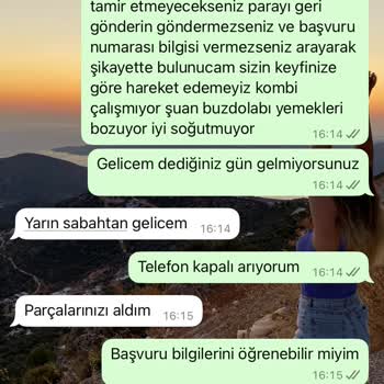 Servis Elemanının Onarım Yapmadan Ücret Alıp Mağdur Etmesi