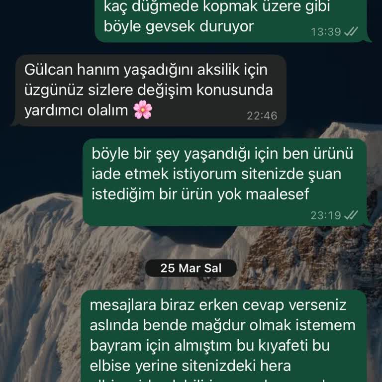 Kusurlu Ürün Ve Uzayan İade Süreci Nedeniyle Mağduriyet