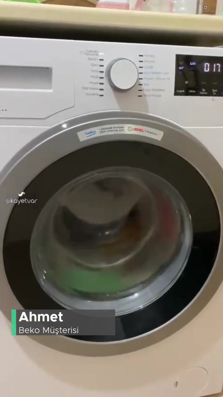 Beko Çamaşır Makinesi Arıza Ve Giderilemeyen Sorun! videonun kapak resmi