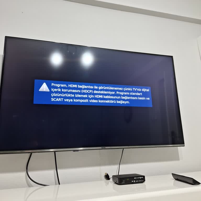HDMI Ve HDCP Sorununda Digiturk'ün Yüksek Servis Ücreti Hayal Kırıklığı Yarattı