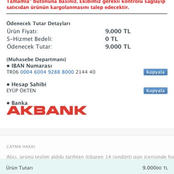 Sahibinden Üzerinden Alışverişte Yaşadığım Mağduriyet