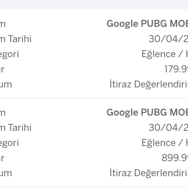 Bilgim Dışında Yapılan Kart Ödemeleri Ve İade Talebim