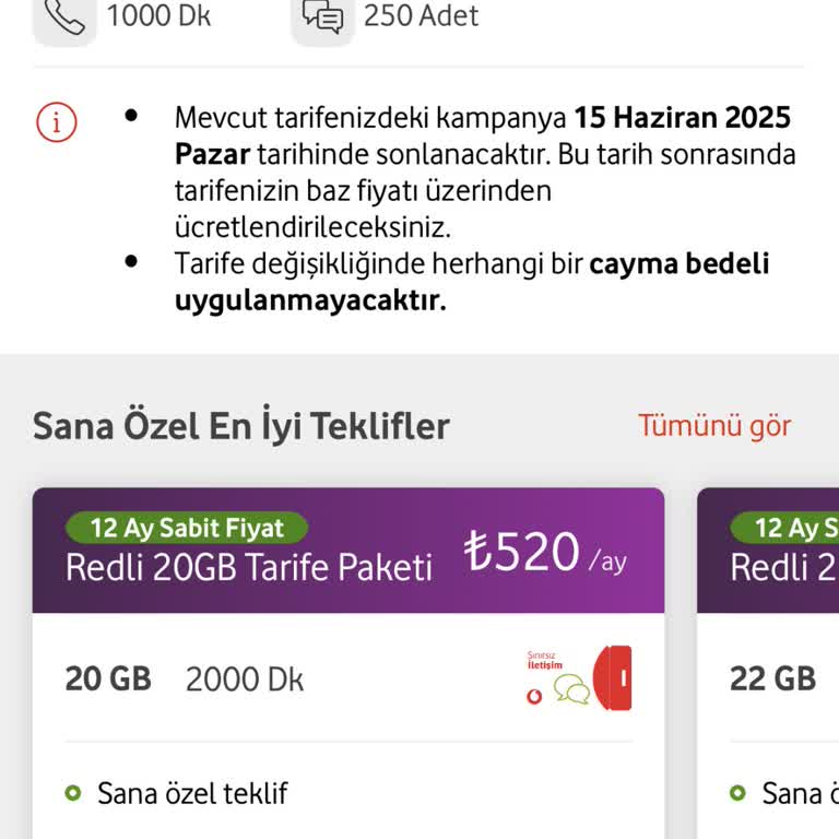 Tarife Bitimiyle Fiyat Artışı Ve Kısıtlı Haklar Mağduriyeti