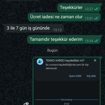 Sipariş İptali Sonrası Para İadesi Yapılmadı Ve Ürün Kargoya Verildi