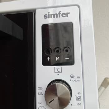 Simfer Fırının Dijital Göstergesi Ve Düğmeleri Arızalı Kullanamıyorum