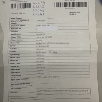 Kasko Yaptırdığım Dyson Süpürgenin Ekranı Çatladı 3 Ay Bekletildim Mağdur Oldum