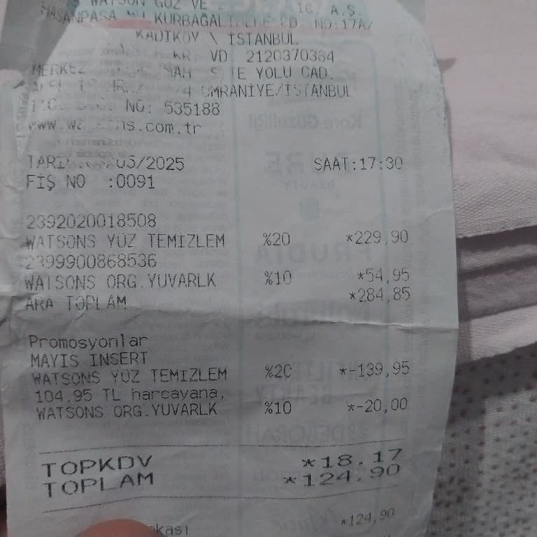 Yanlış Ürün Önerisi Sonucu Gözlerimde Ciddi Sağlık Sorunu Yaşadım