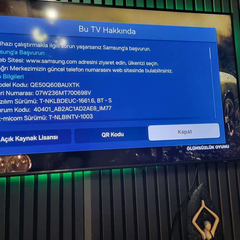 Samsung Akıllı TV Kumandası Çalışmıyor, Destek Bekliyoruz