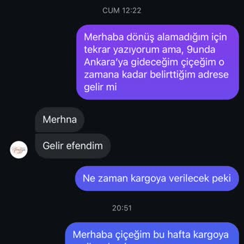 Siparişim Gecikti Verilen Teslimat Sözleri Tutulmadı
