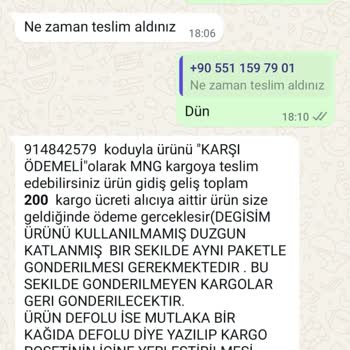 Ürün Değişimi Ve İade Sürecinde Mağduriyet Yaşıyorum