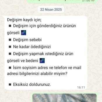 Ürün Değişimi Ve İade Sürecinde Mağduriyet Yaşıyorum