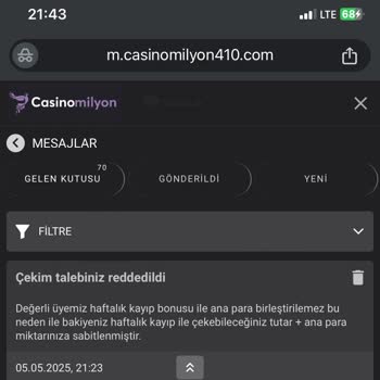 Kazancım Kural Dışı Denilerek Ödenmedi Ve Bakiye Silindi