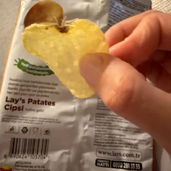 Lays Cips Paketinden Çıkan Yabancı Cisim Güvenimi Sarstı