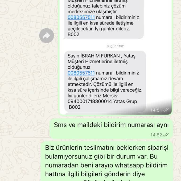 Siparişimiz Kayıp, Teslimat Belirsizliğiyle Mağdur Edildik