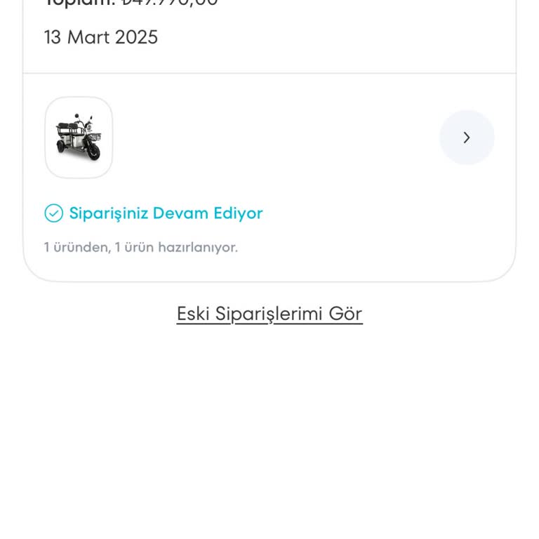 A101 Elektrikli Moped Siparişim Teslim Edilmedi Ve İletişim Sağlanamıyor