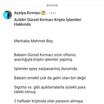 BTC Türk'te Güven Sarsıcı Yönlendirme Ve Bitmeyen Para Talepleri