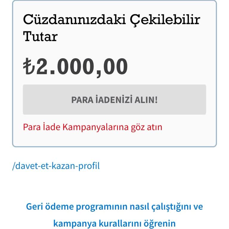 Para İadesi Kampanyasında Buton Çalışmıyor, Çözüm Sunulmuyor