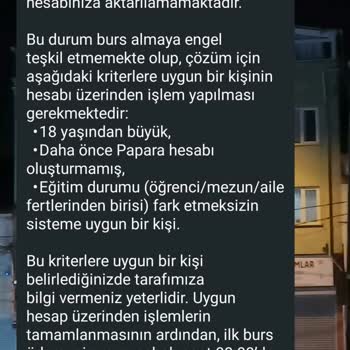 Burs Vaadiyle Hesap Açtırma Girişimine Dikkat
