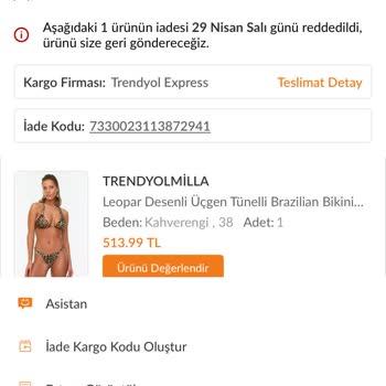 İade Edilmeyen Ürün İçin Haksız Para Talebi Ve İlgisizlik