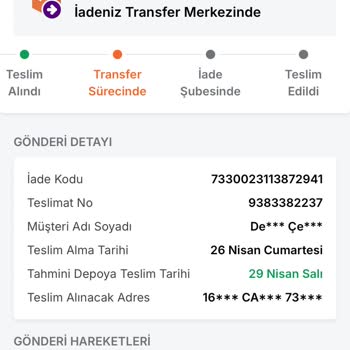 İade Edilmeyen Ürün İçin Haksız Para Talebi Ve İlgisizlik
