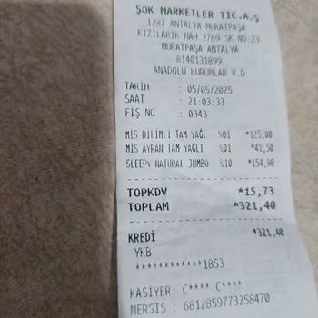 Şok Marketlerde Kasa Arkası İndirimlerin Fişe Yansıtılmaması Ve Mağazalar Arası Farklılık