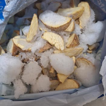 Şok Marketten Alınan Elma Dilimi Patatesin Bozuk Çıkması