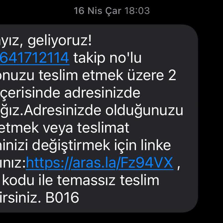 Aras Kargo'nun Hatalı İade Süreci Ve Bilgi Eksikliği Nedeniyle Mağduriyet Yaşıyorum