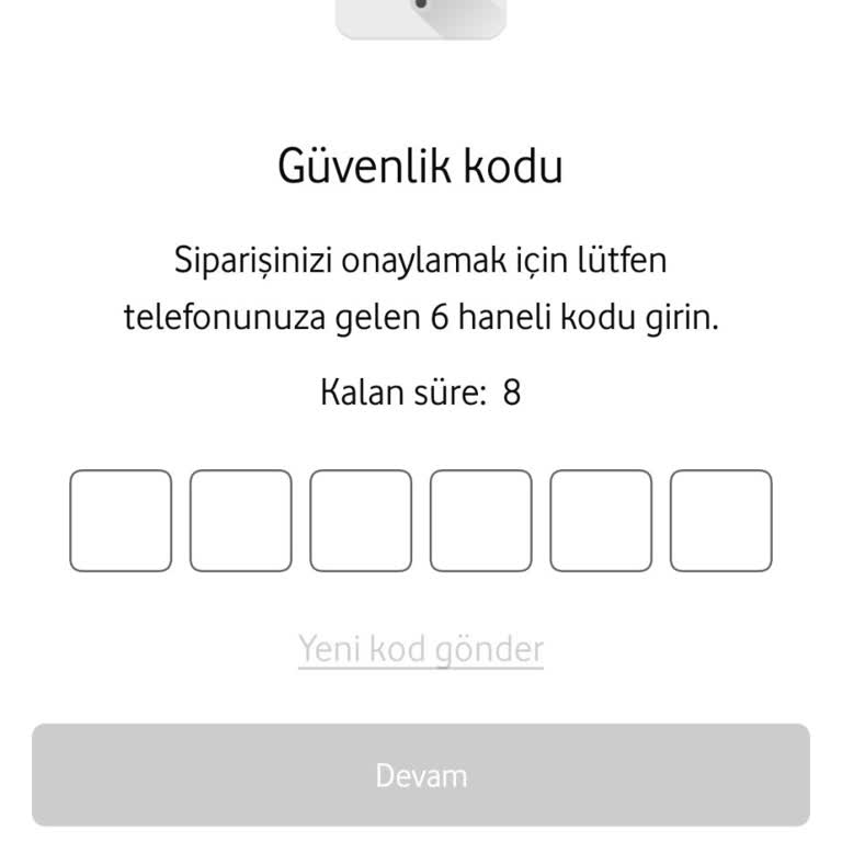 Cihaz Satın Alma İşleminde Güvenlik Kodu Sorunu Ve Çözüm Üretilmemesi