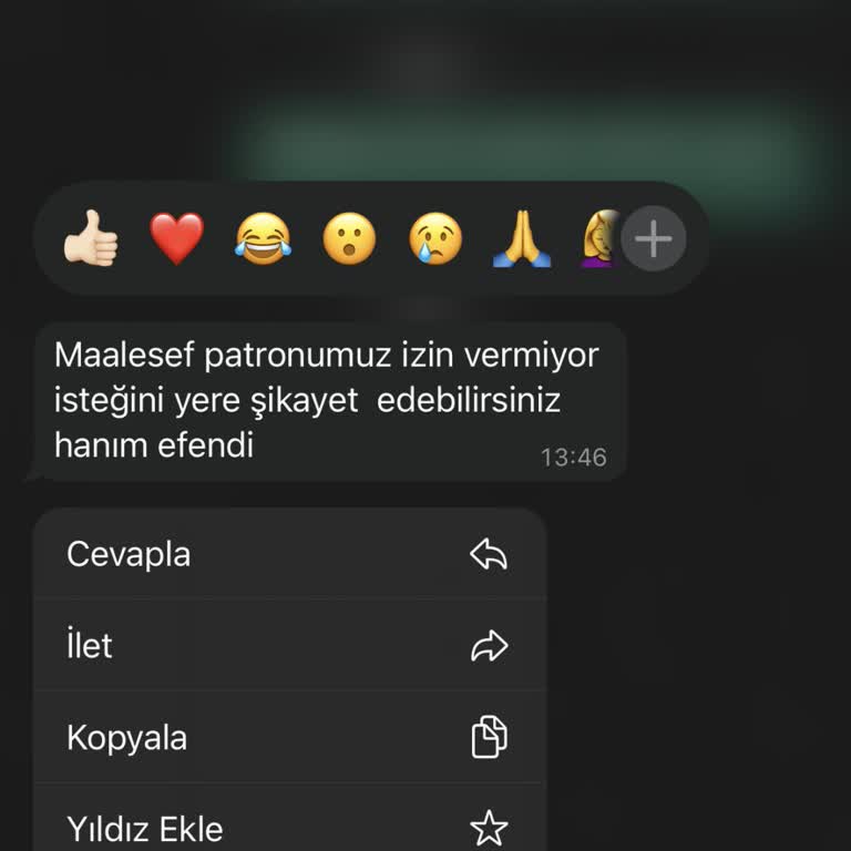 Siparişim Yapılmadı Mağdur Edildim