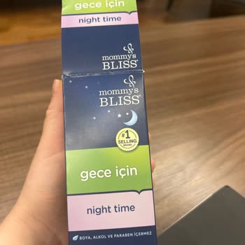 Mommy's Bliss Takviyesi Sahte Olabilir Orijinal Kutudan Tamamen Farklı Geldi