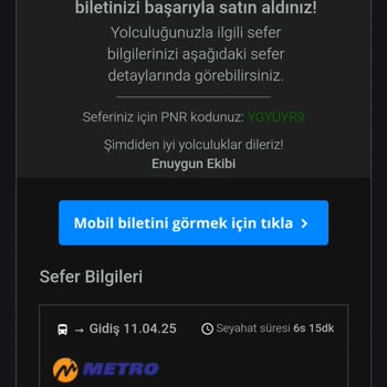 Bilet İadesi Bir Aydır Yapılmadı Mağduriyet Yaşıyorum