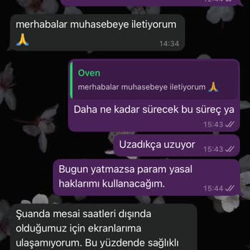 Ayıplı Ürün İadesi Yapılmıyor Ücretim Ödenmedi